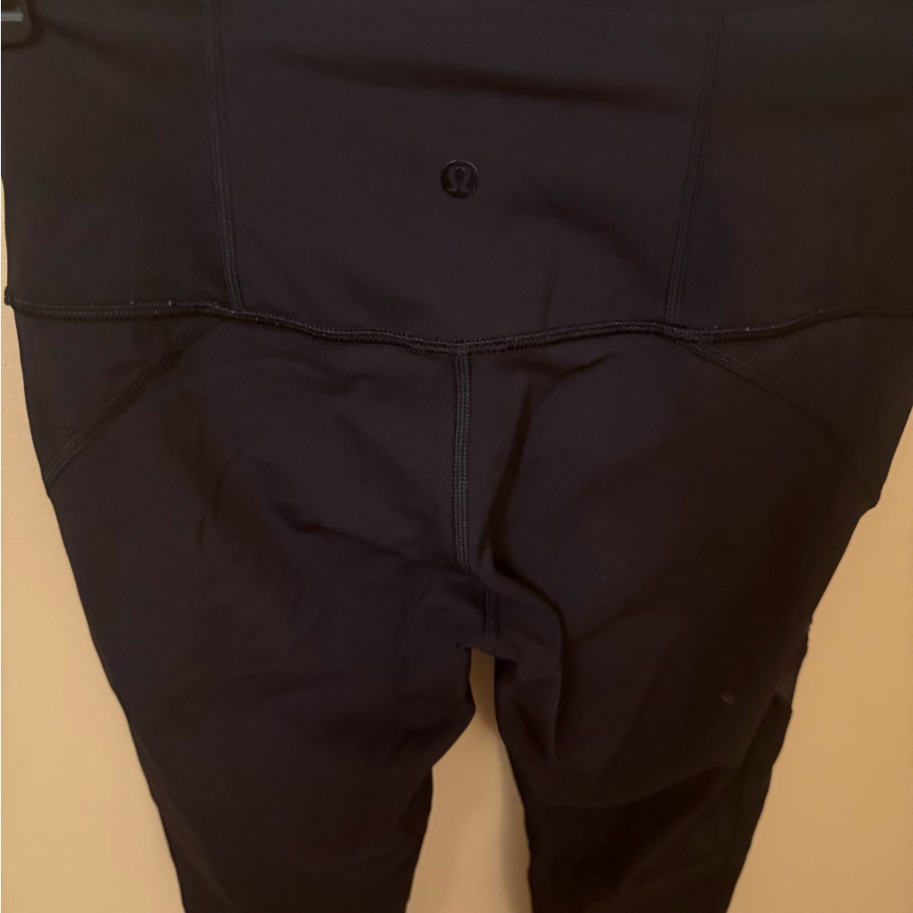Lululemon Athletica Red And Yellow Leggings